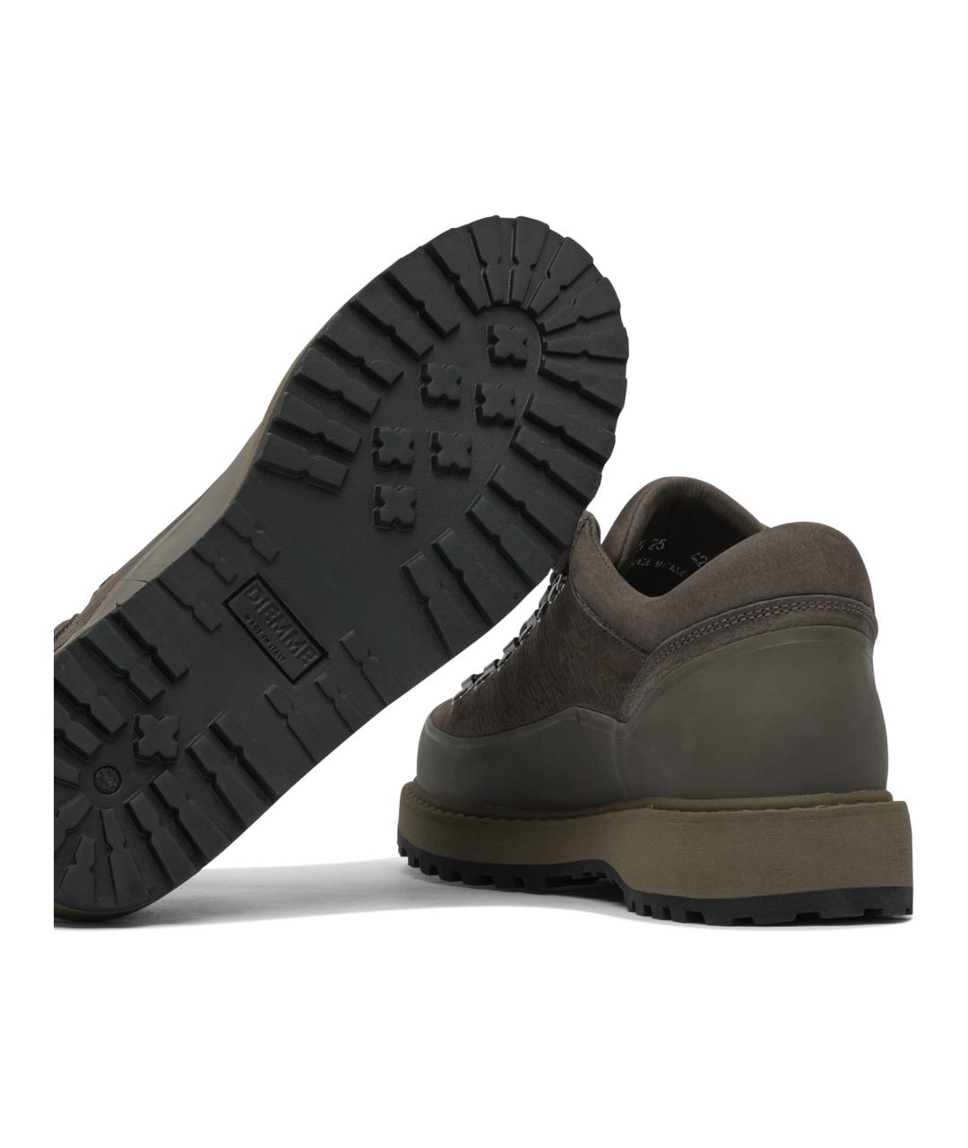 DIEMME Серые замшевые низкие ботинки, фото 5