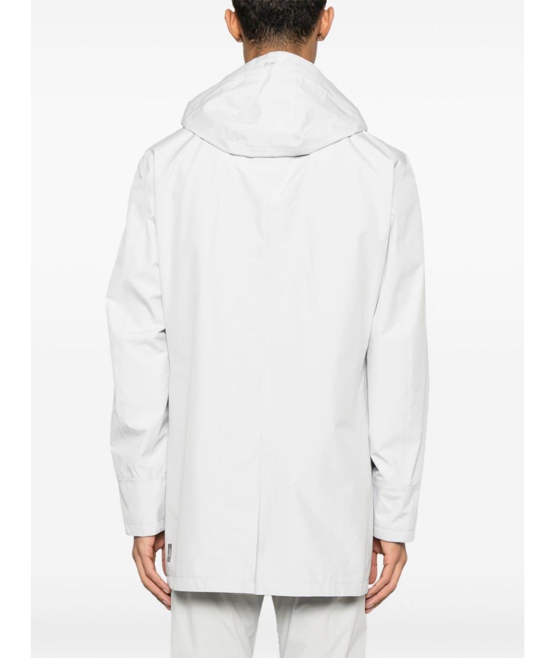 HERNO Белая полиэстеровая куртка, фото 2
