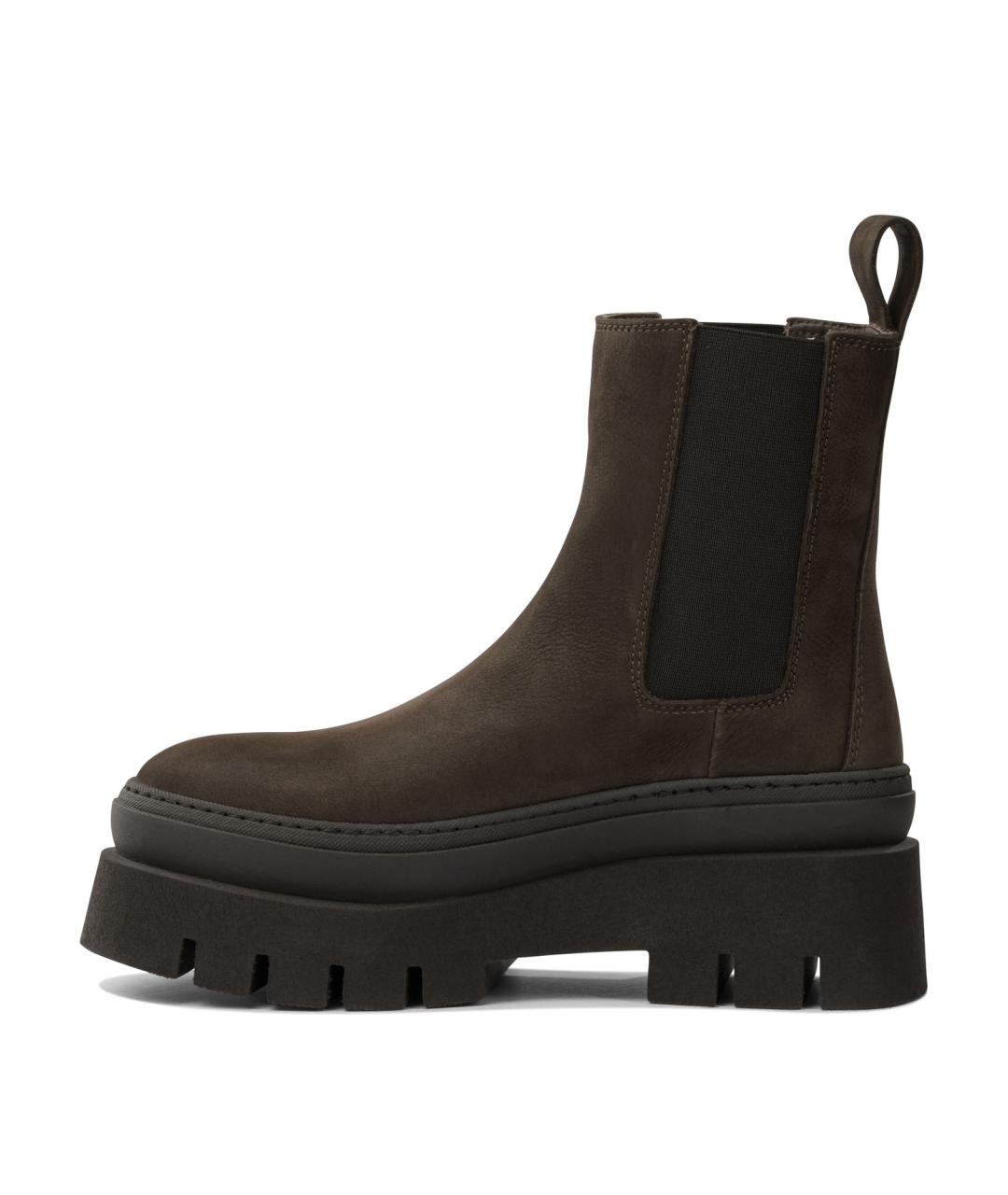 COPENHAGEN Коричневые замшевые ботинки, фото 3