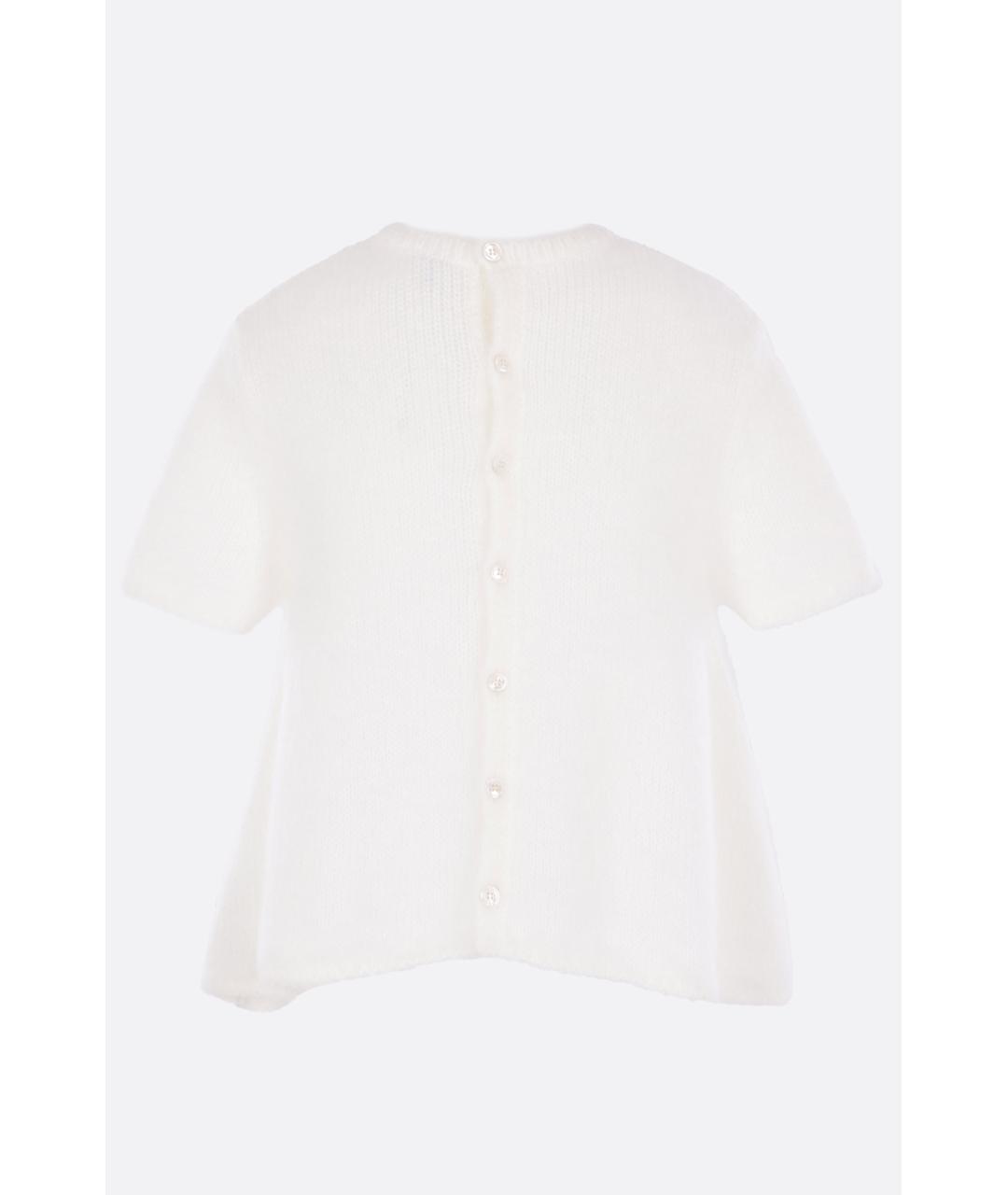 LOEWE Белый шерстяной джемпер / свитер, фото 2