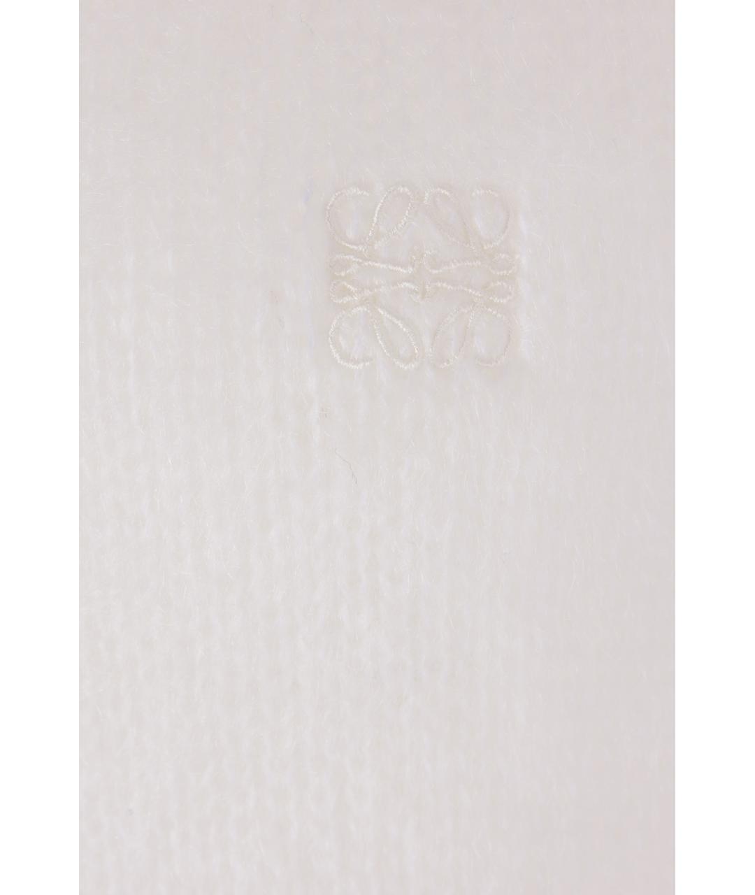 LOEWE Белый шерстяной джемпер / свитер, фото 3