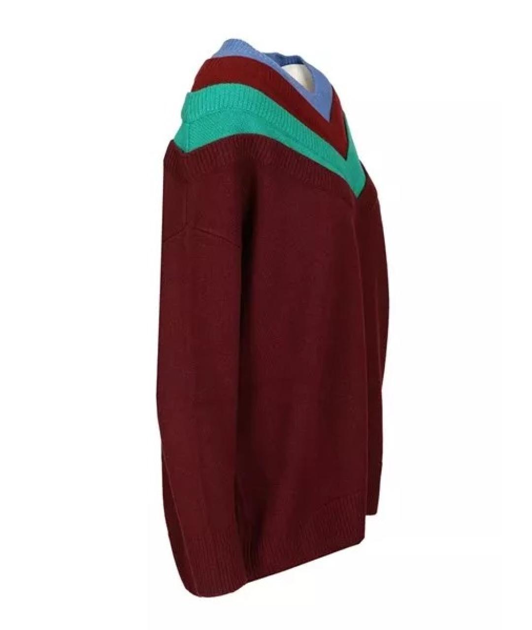 LOEWE Бежевый шерстяной джемпер / свитер, фото 3