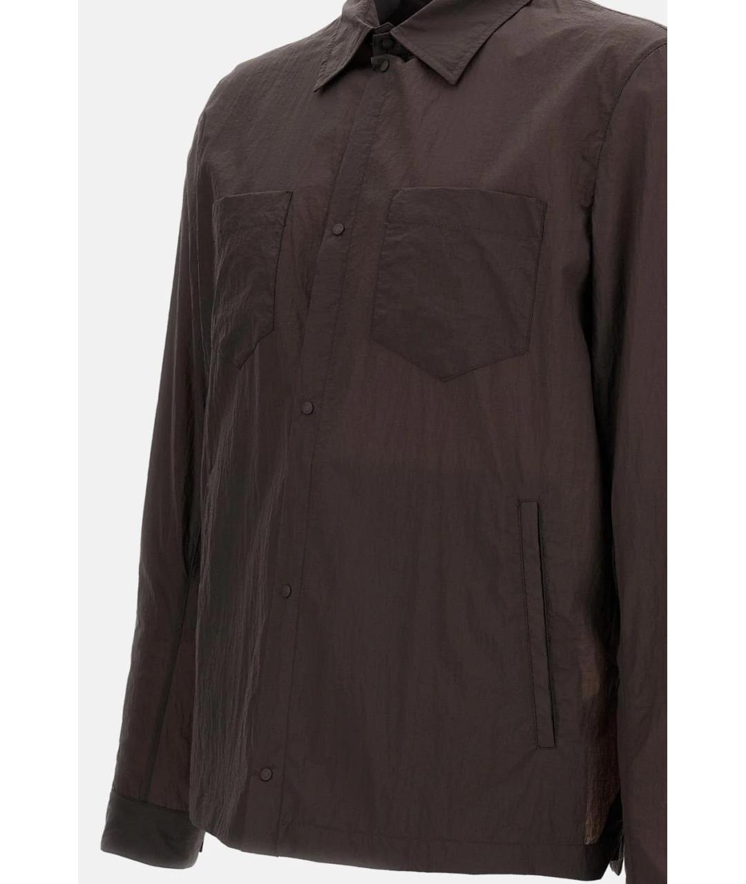 HERNO Коричневая кэжуал рубашка, фото 3