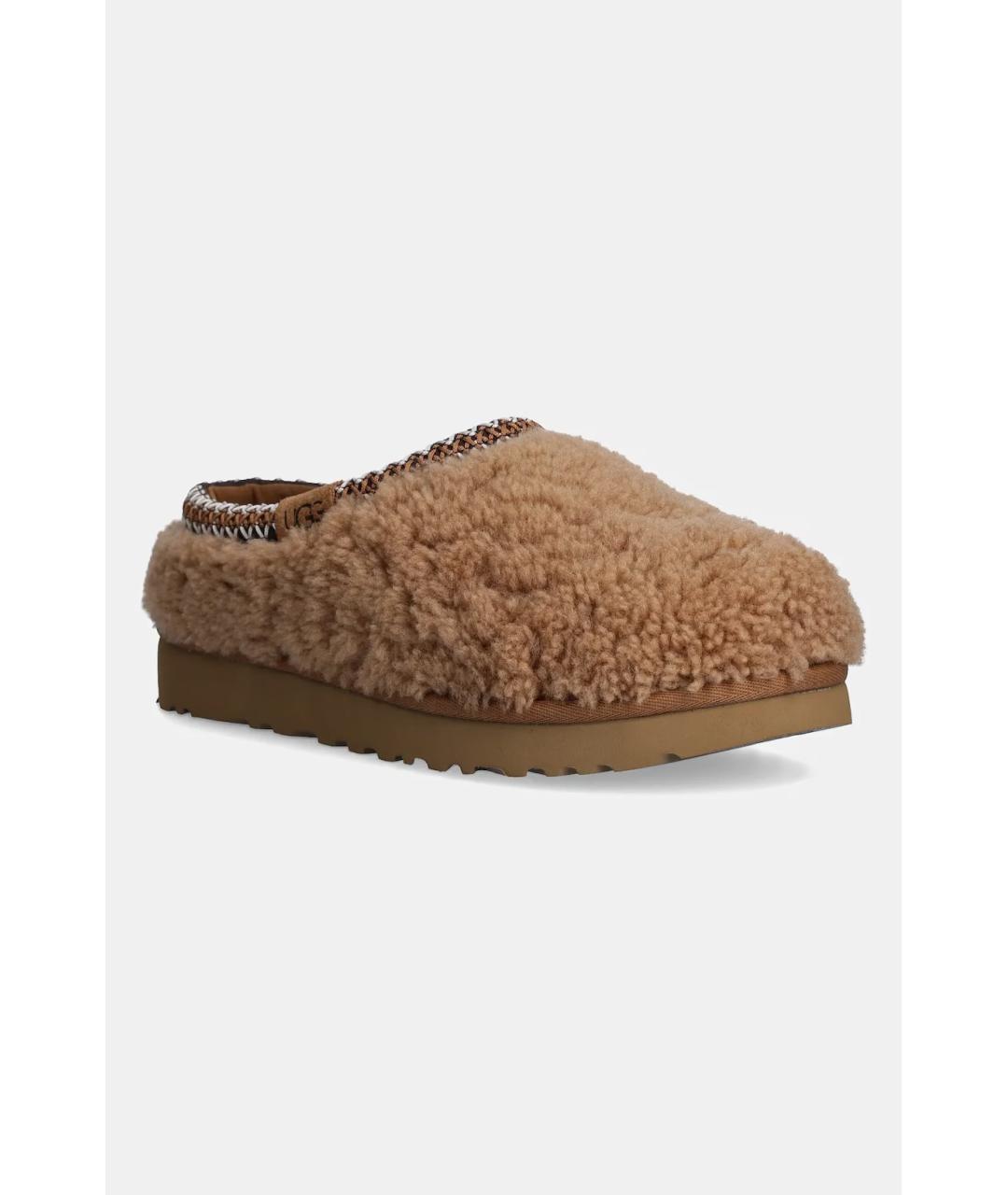 UGG AUSTRALIA Коричневые кожаные ботинки, фото 4