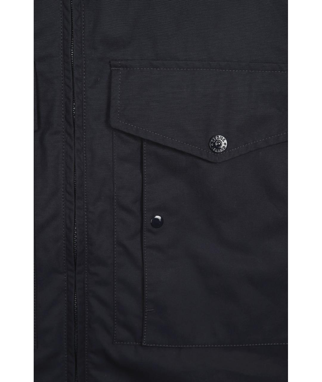 STONE ISLAND Синяя шерстяная куртка, фото 5