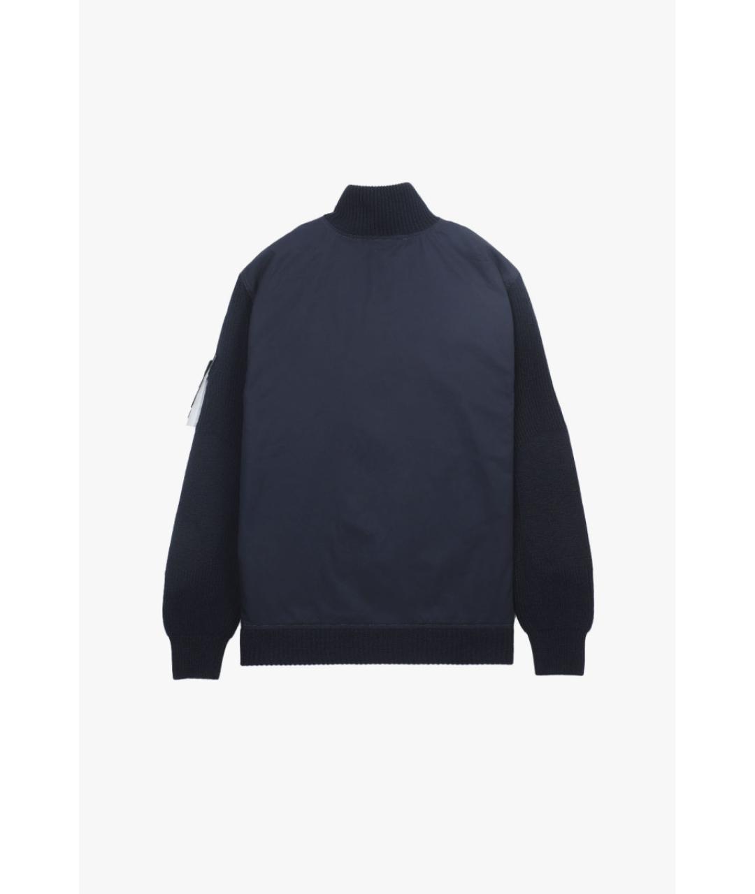 STONE ISLAND Синяя шерстяная куртка, фото 2