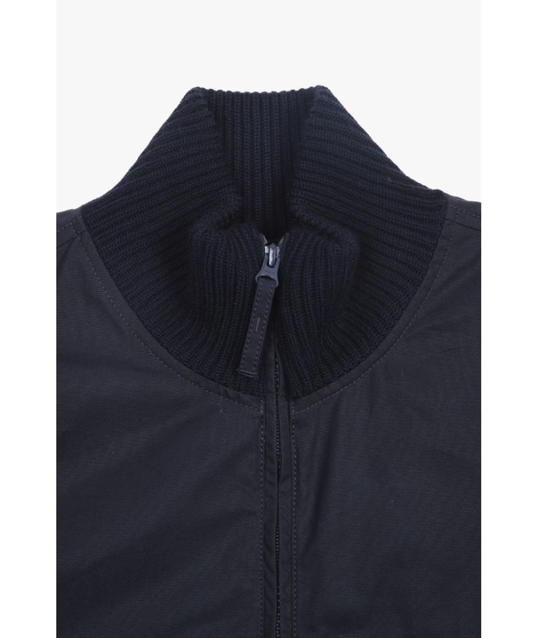 STONE ISLAND Синяя шерстяная куртка, фото 6