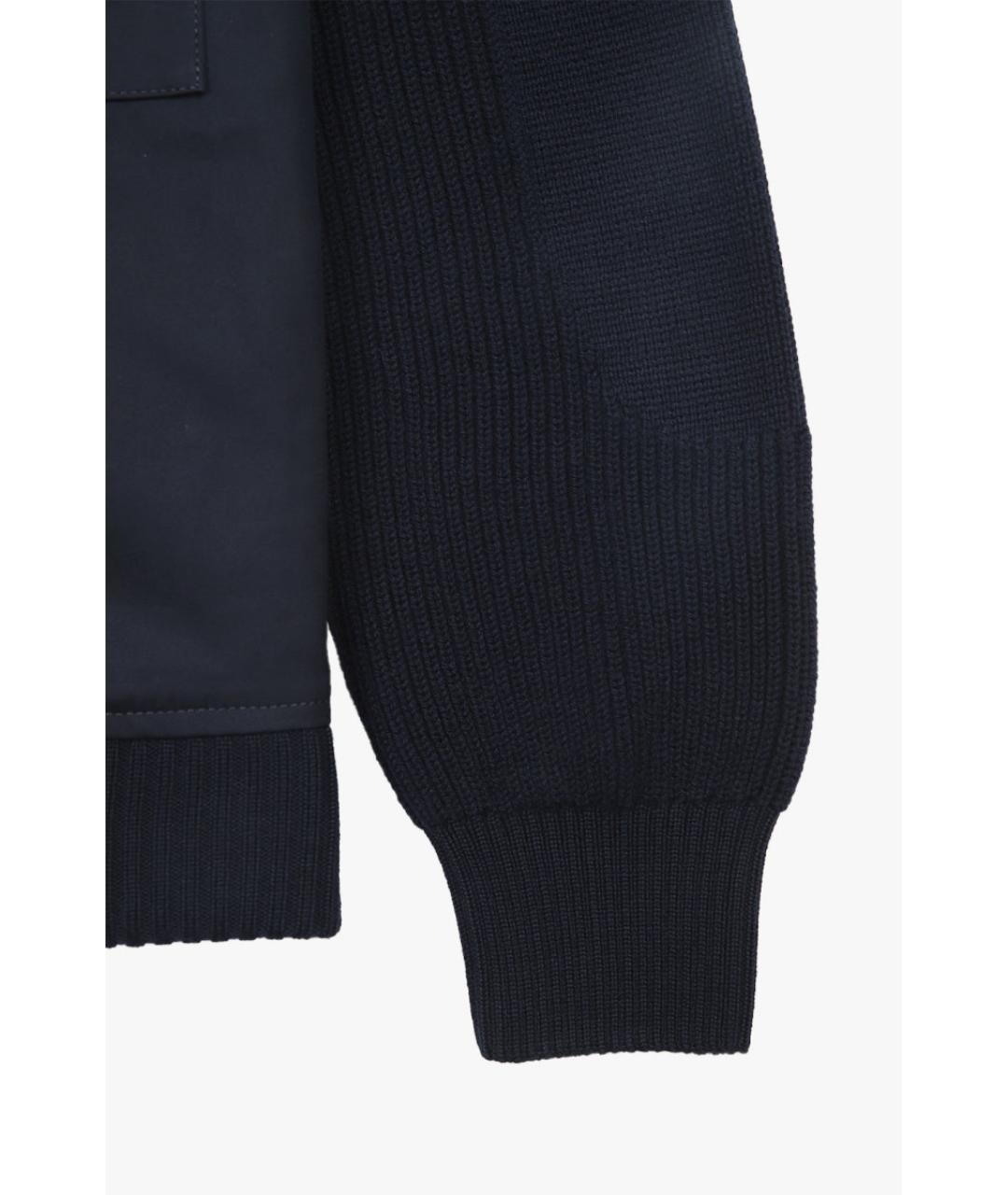 STONE ISLAND Синяя шерстяная куртка, фото 3