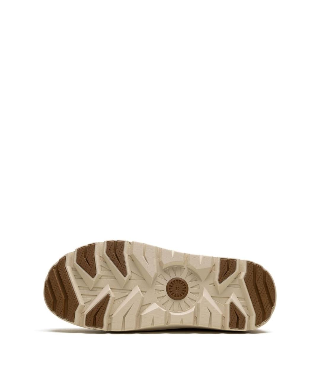 UGG AUSTRALIA Коричневые замшевые слипоны, фото 4