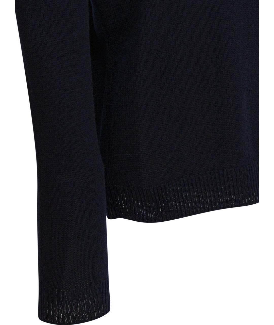 PRADA Темно-синий кашемировый джемпер / свитер, фото 4