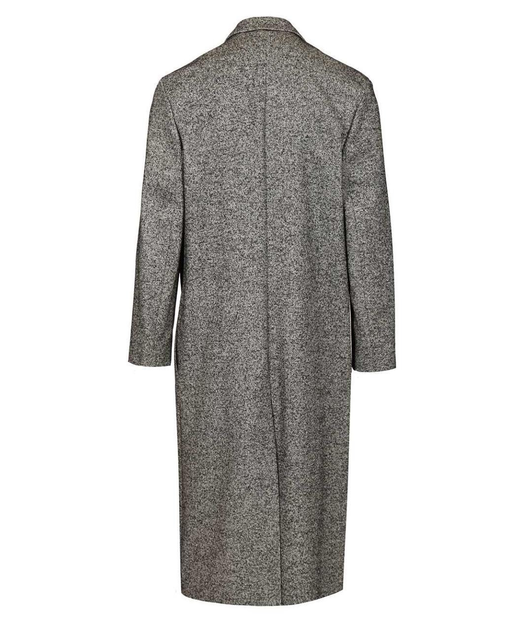 LOEWE Серое шерстяное пальто, фото 3