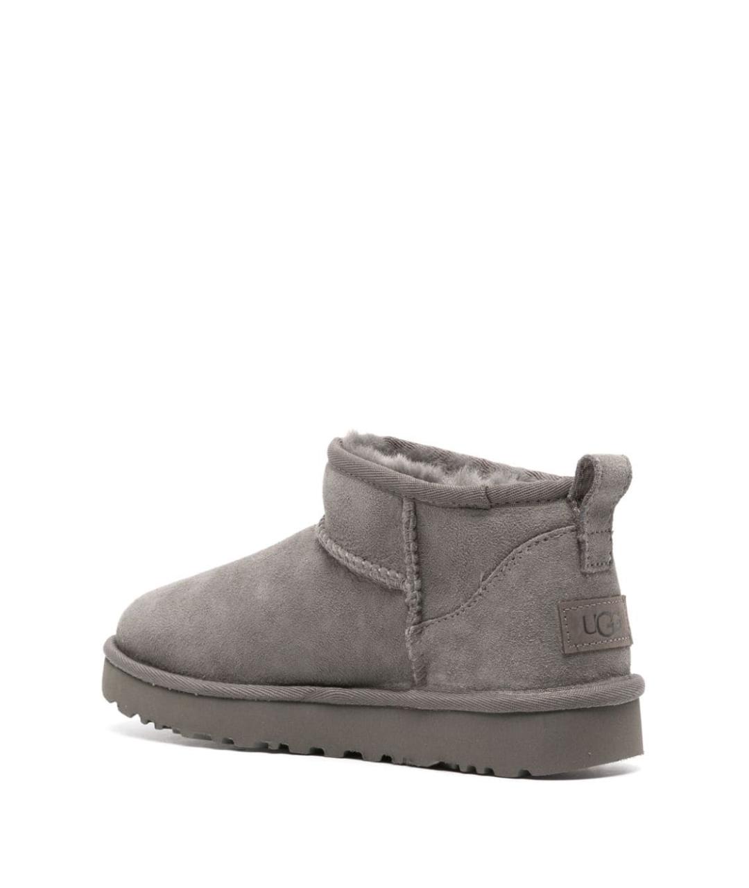 UGG AUSTRALIA Серые замшевые ботинки, фото 3