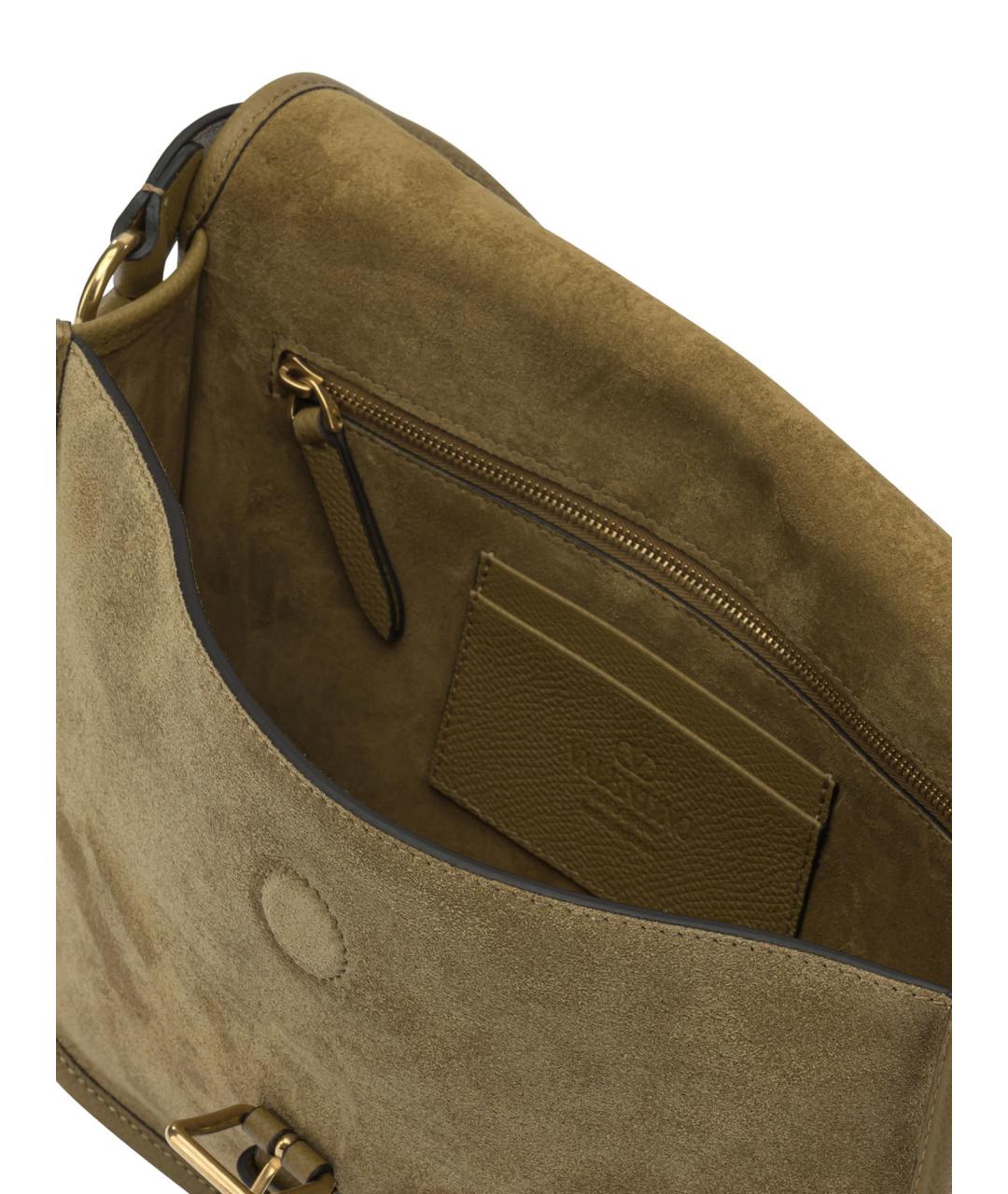 VALENTINO Кожаная сумка через плечо, фото 5