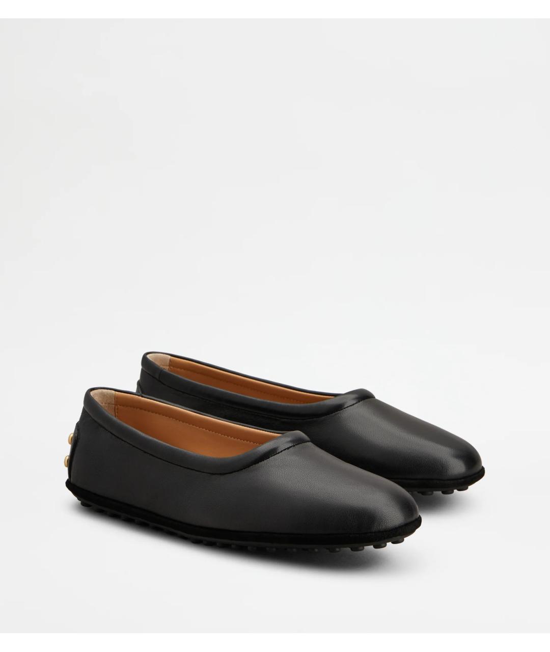 TOD'S Черные балетки, фото 2