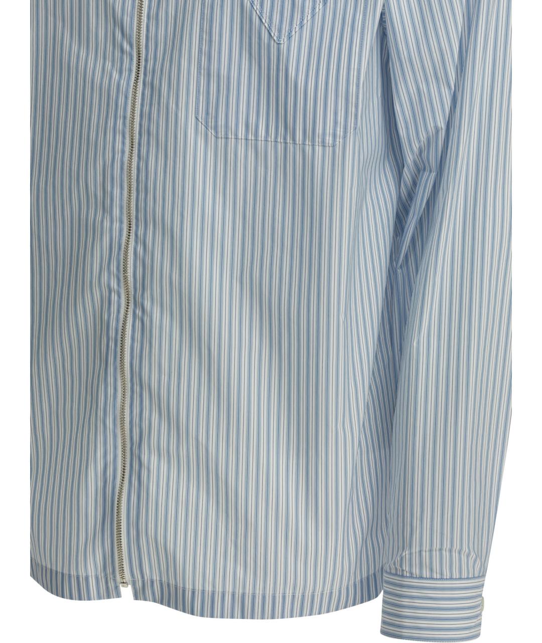 PRADA Голубая кэжуал рубашка, фото 4