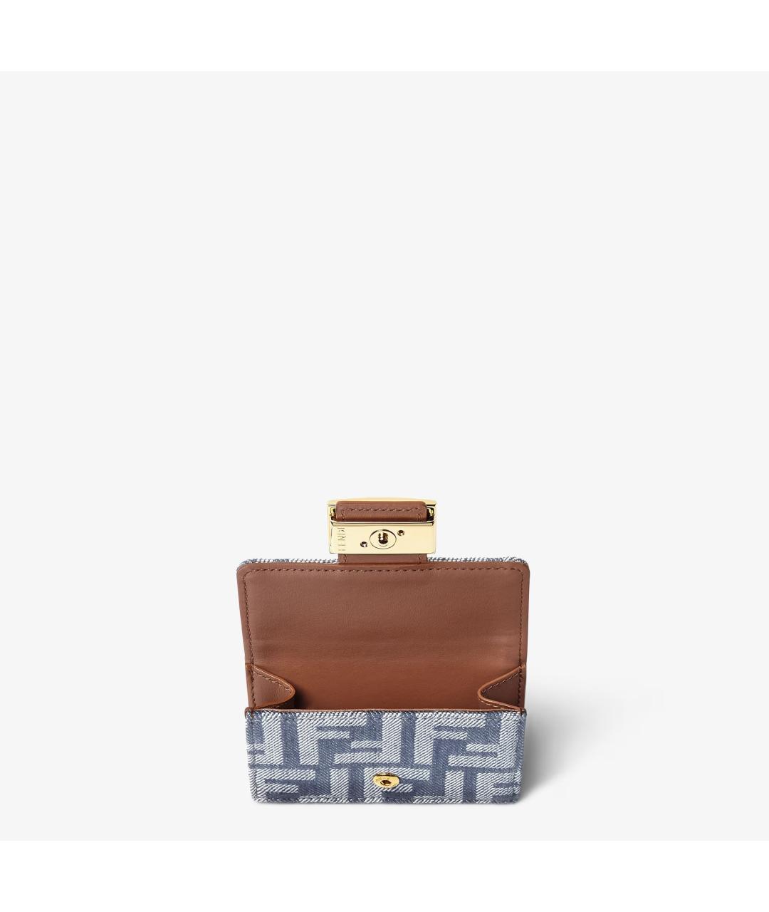 FENDI Синий кошелек, фото 2