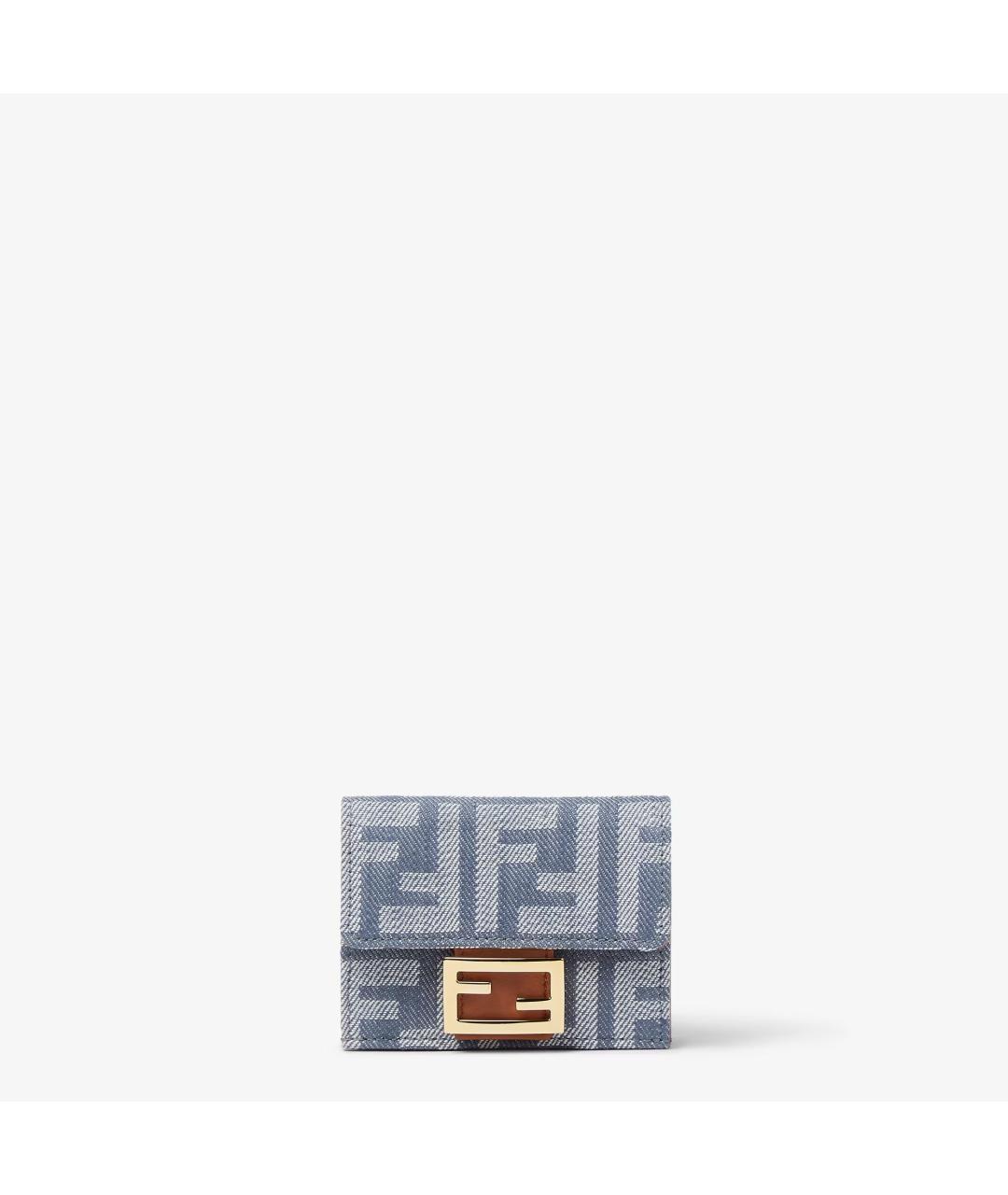 FENDI Синий кошелек, фото 1