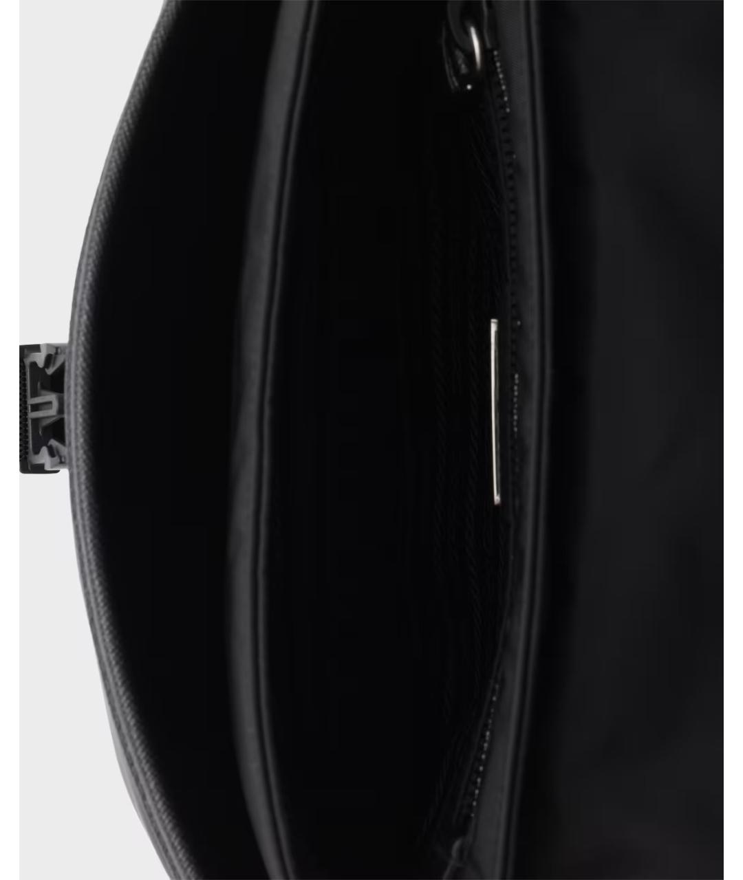 PRADA Черная синтетическая сумка на плечо, фото 5