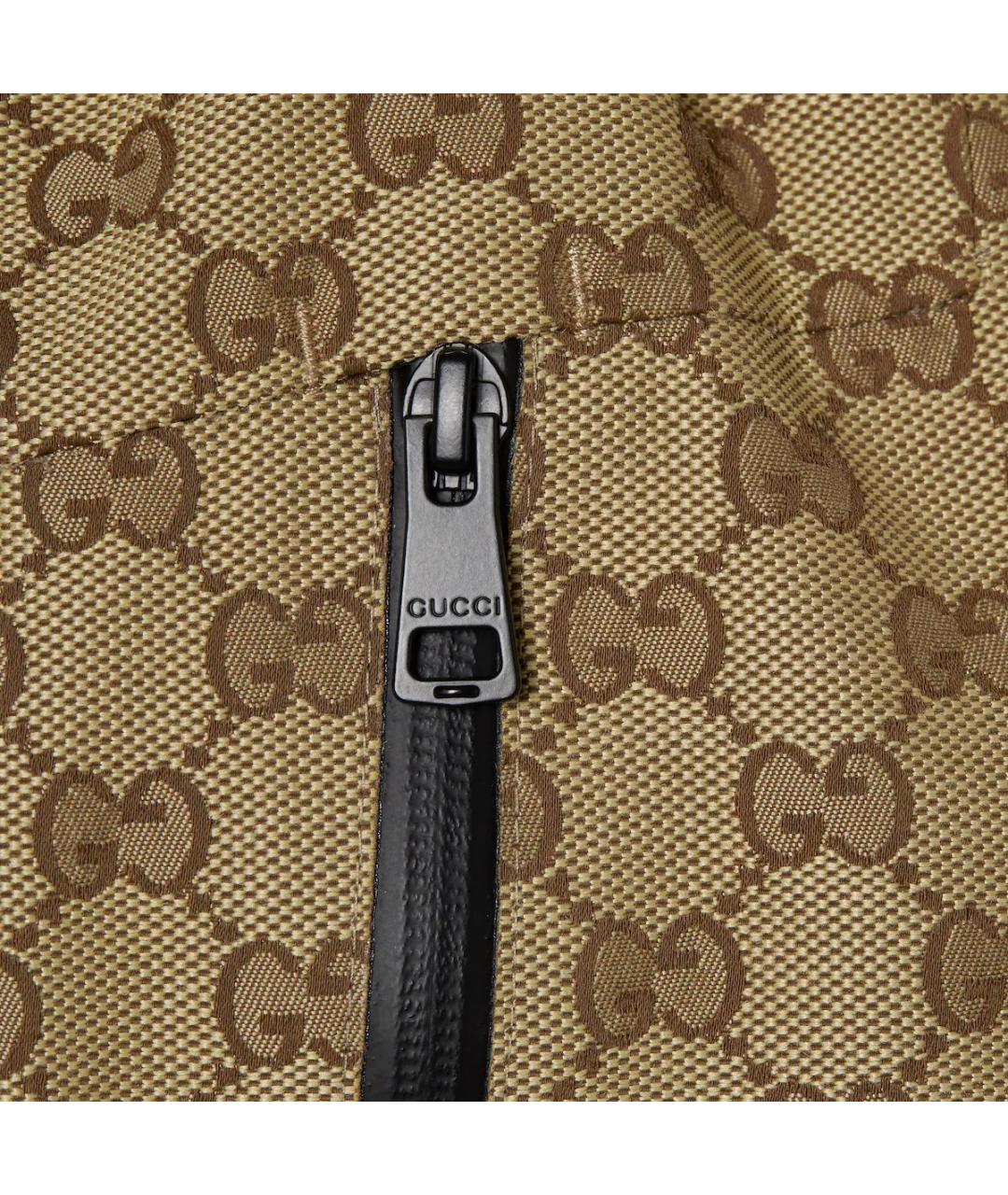 GUCCI Бежевый полиамидовый комбинезон, фото 2