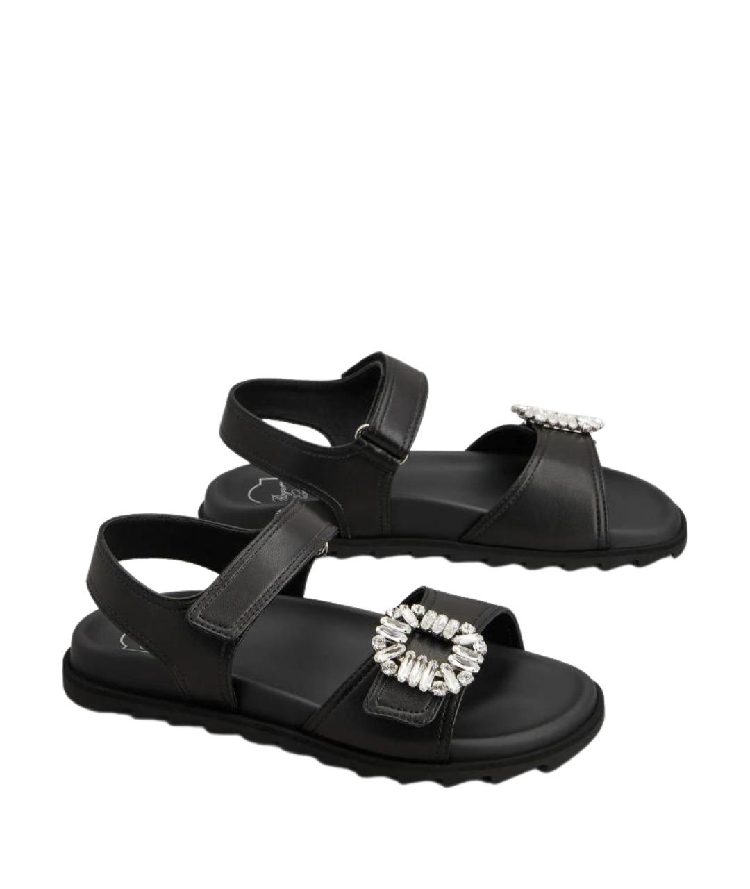 ROGER VIVIER Черные сандалии, фото 2