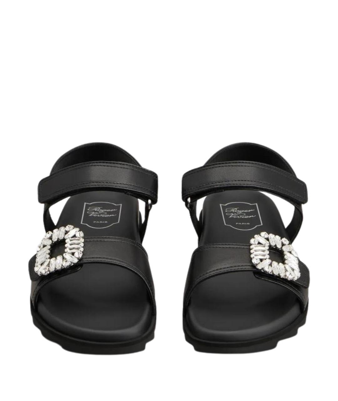 ROGER VIVIER Черные сандалии, фото 3