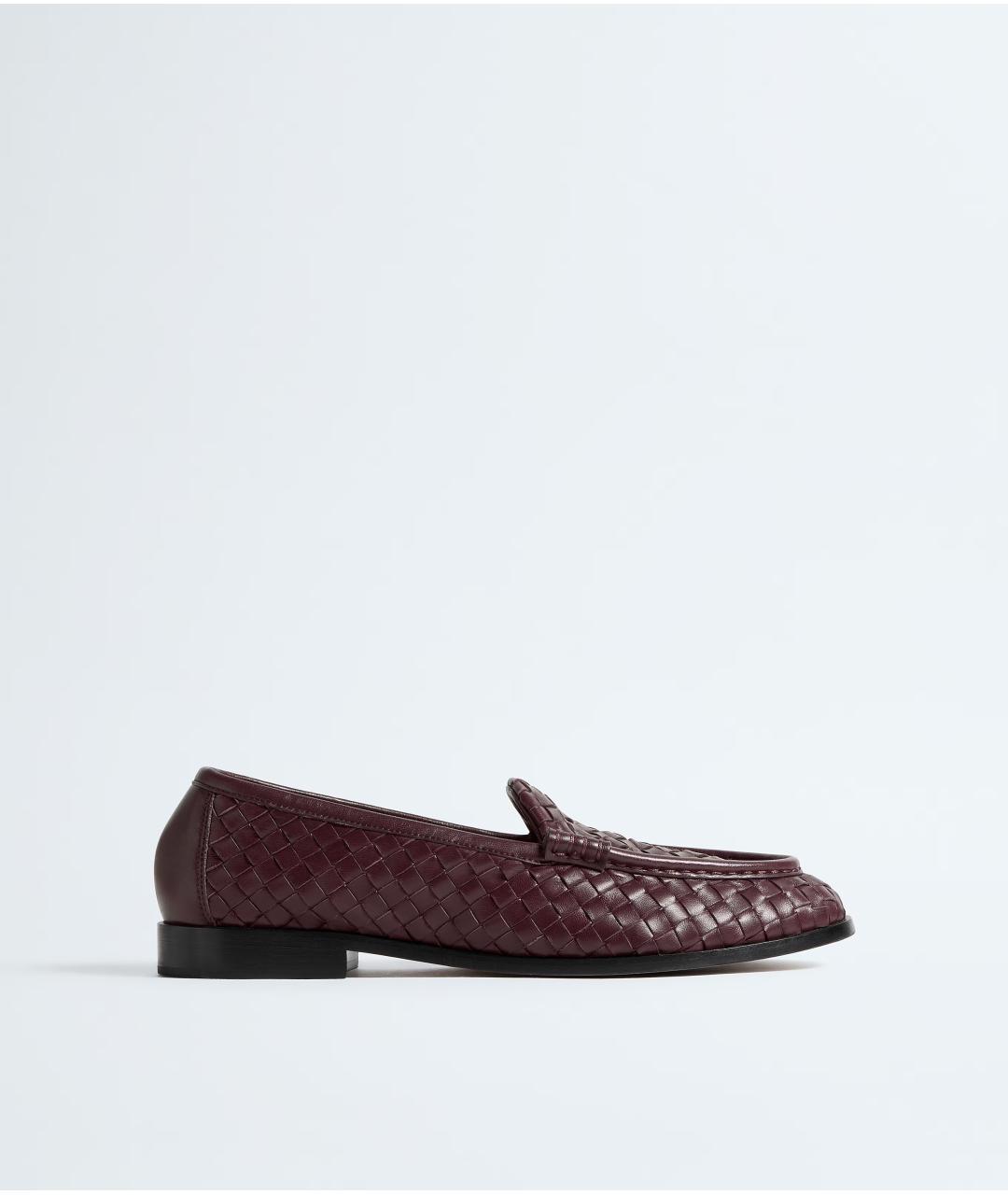 BOTTEGA VENETA Коричневые кожаные лоферы, фото 4