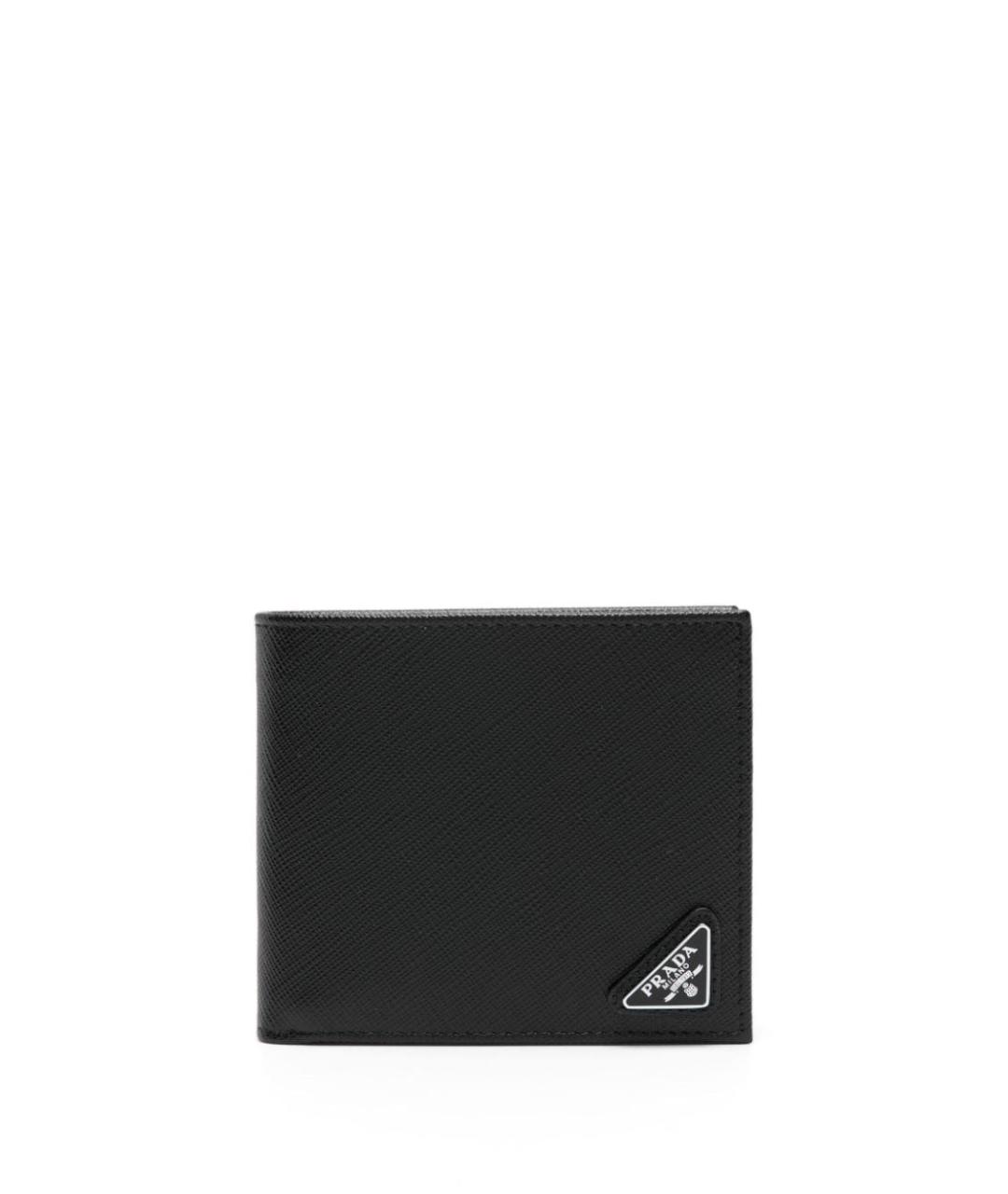 PRADA Черный кожаный кошелек, фото 1