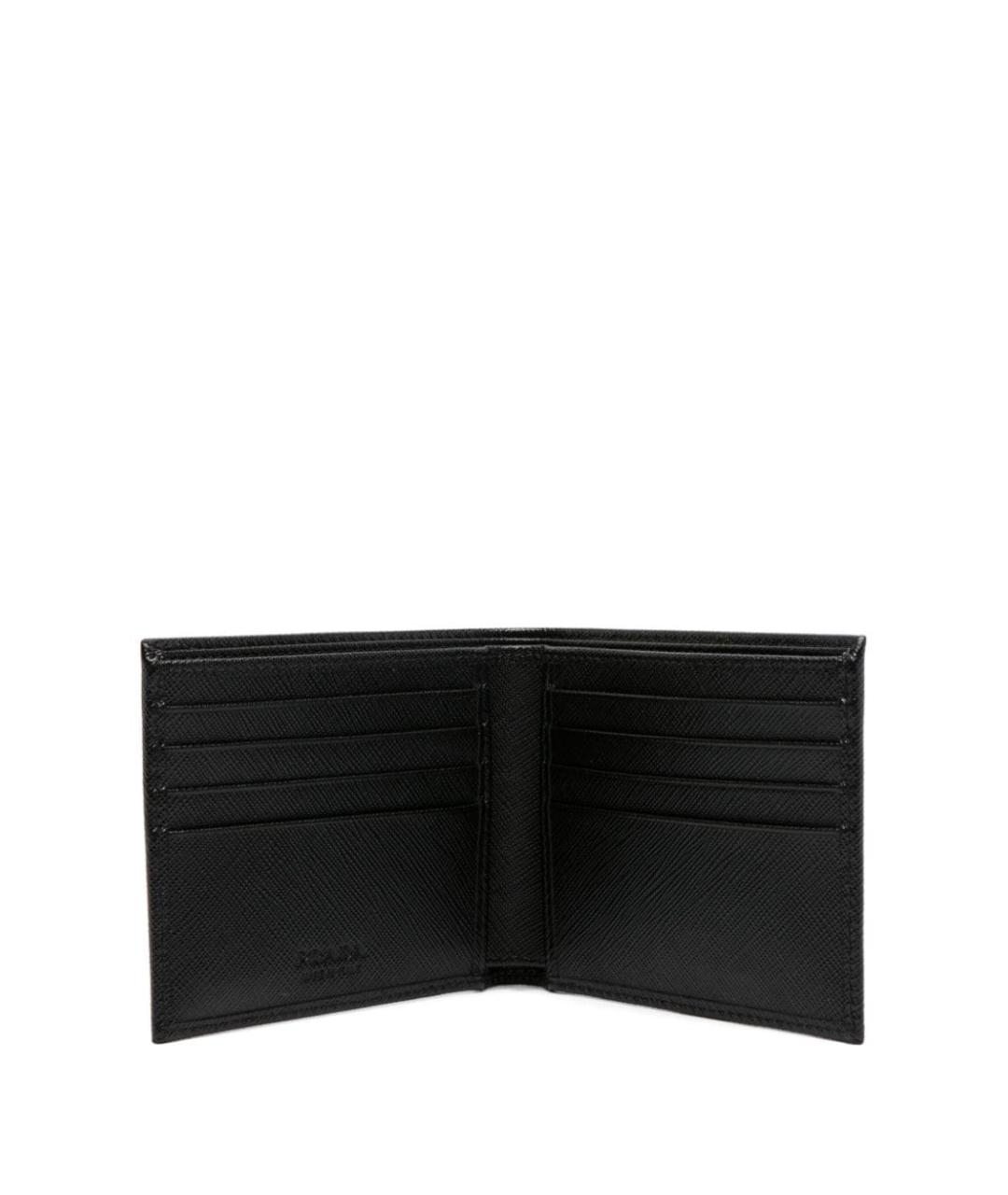 PRADA Черный кожаный кошелек, фото 3