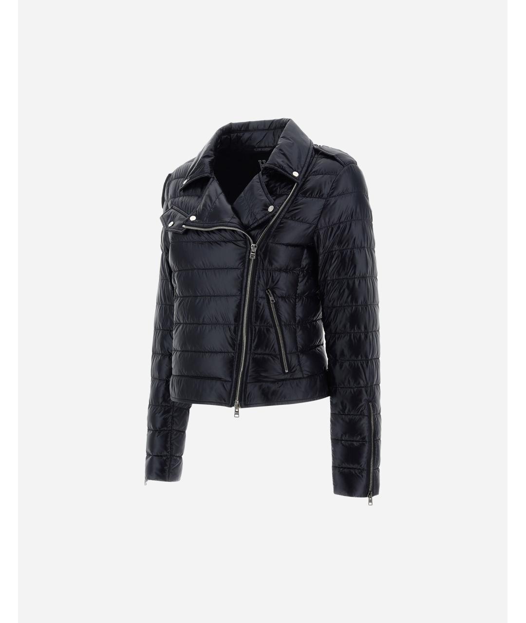 HERNO Черная полиамидовая куртка, фото 2