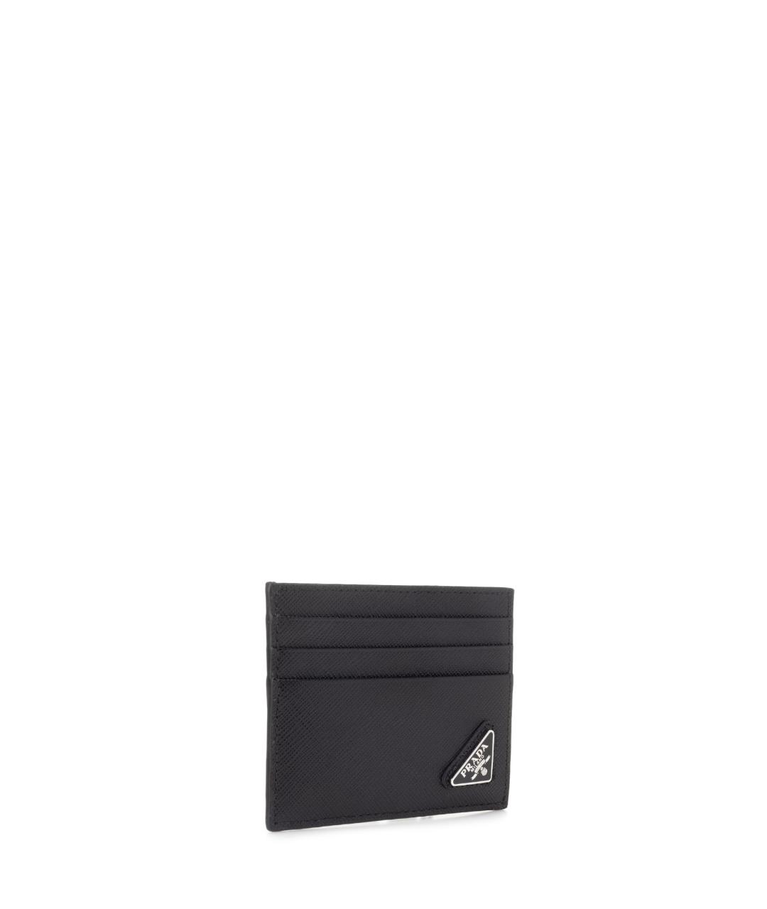 PRADA Черный кожаный кардхолдер, фото 2