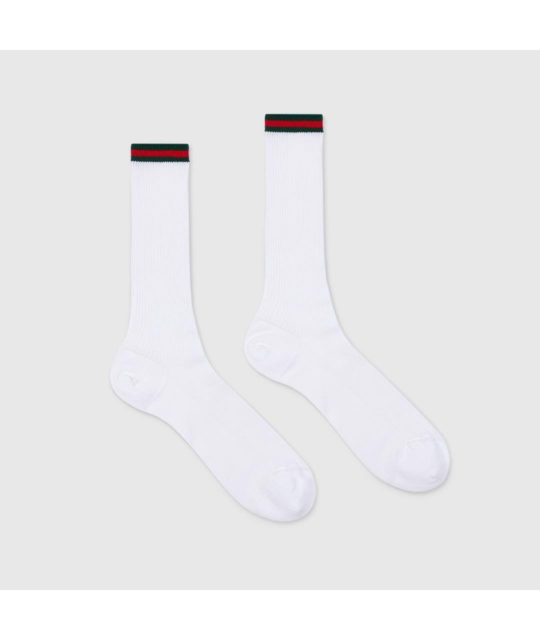 GUCCI Белые носки, чулки и колготы, фото 2