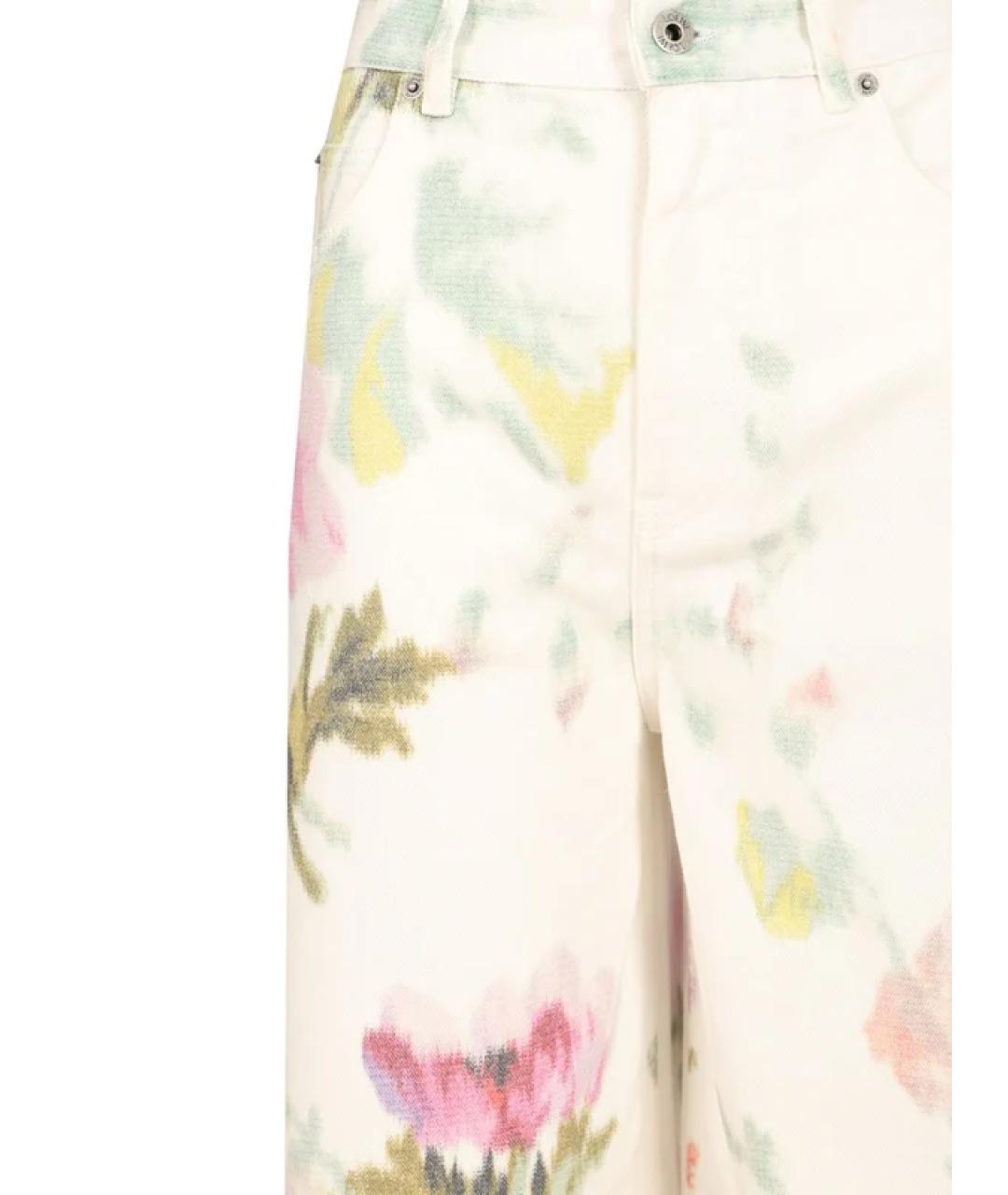 LOEWE Мульти хлопковые прямые джинсы, фото 5