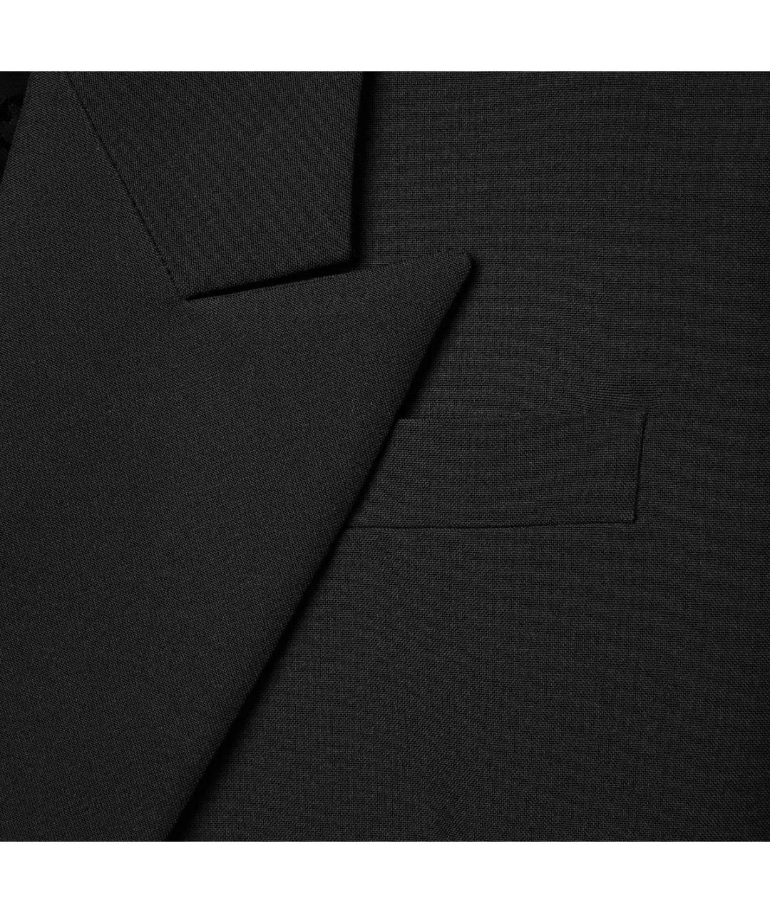 GUCCI Черный полиэстеровый пиджак, фото 2