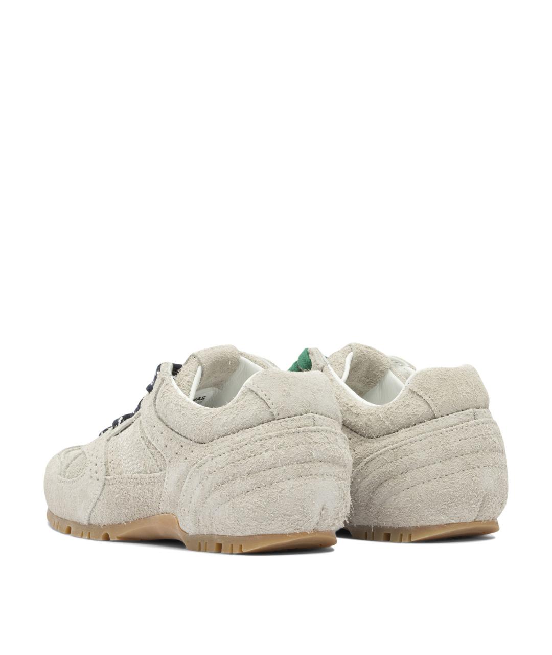 ALOHAS Серые кожаные кроссовки, фото 4