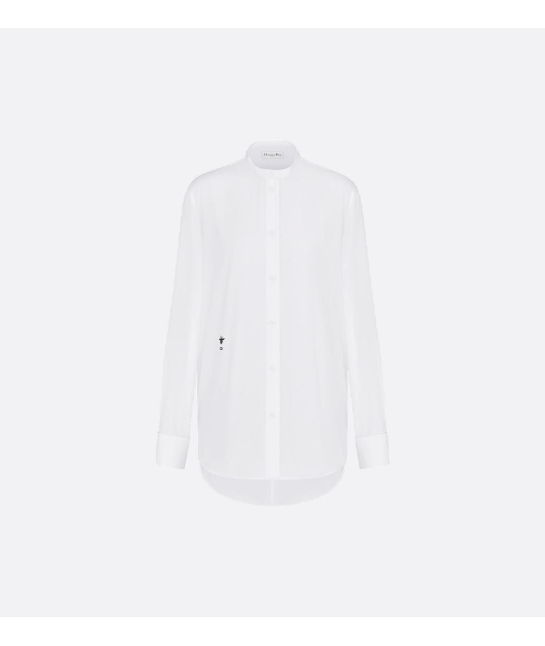 CHRISTIAN DIOR Белая хлопковая рубашка, фото 3
