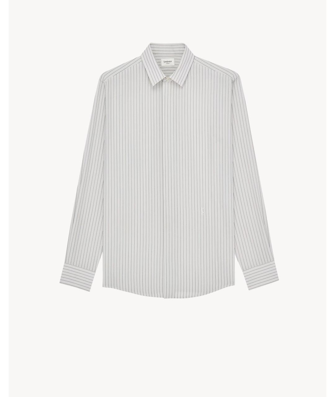 SAINT LAURENT Серая кэжуал рубашка, фото 1