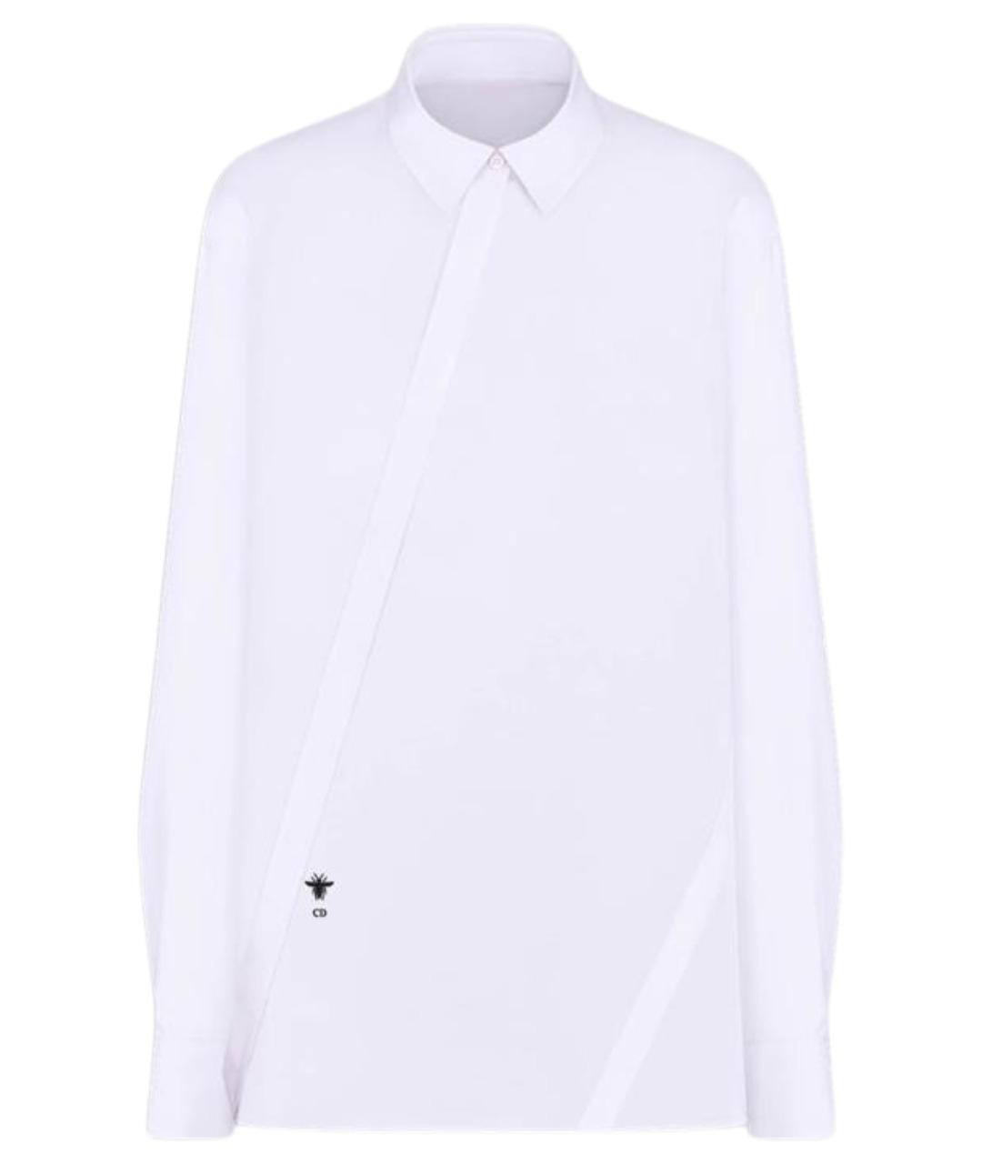 CHRISTIAN DIOR Белая хлопковая рубашка, фото 1