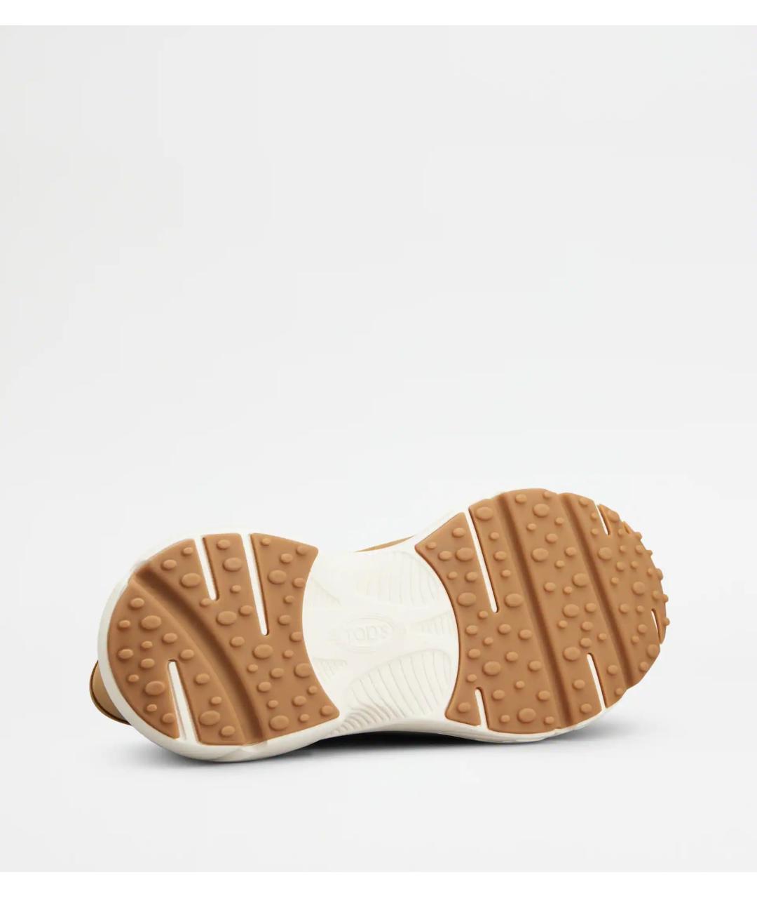 TOD'S Бежевые нубуковые лоферы, фото 5