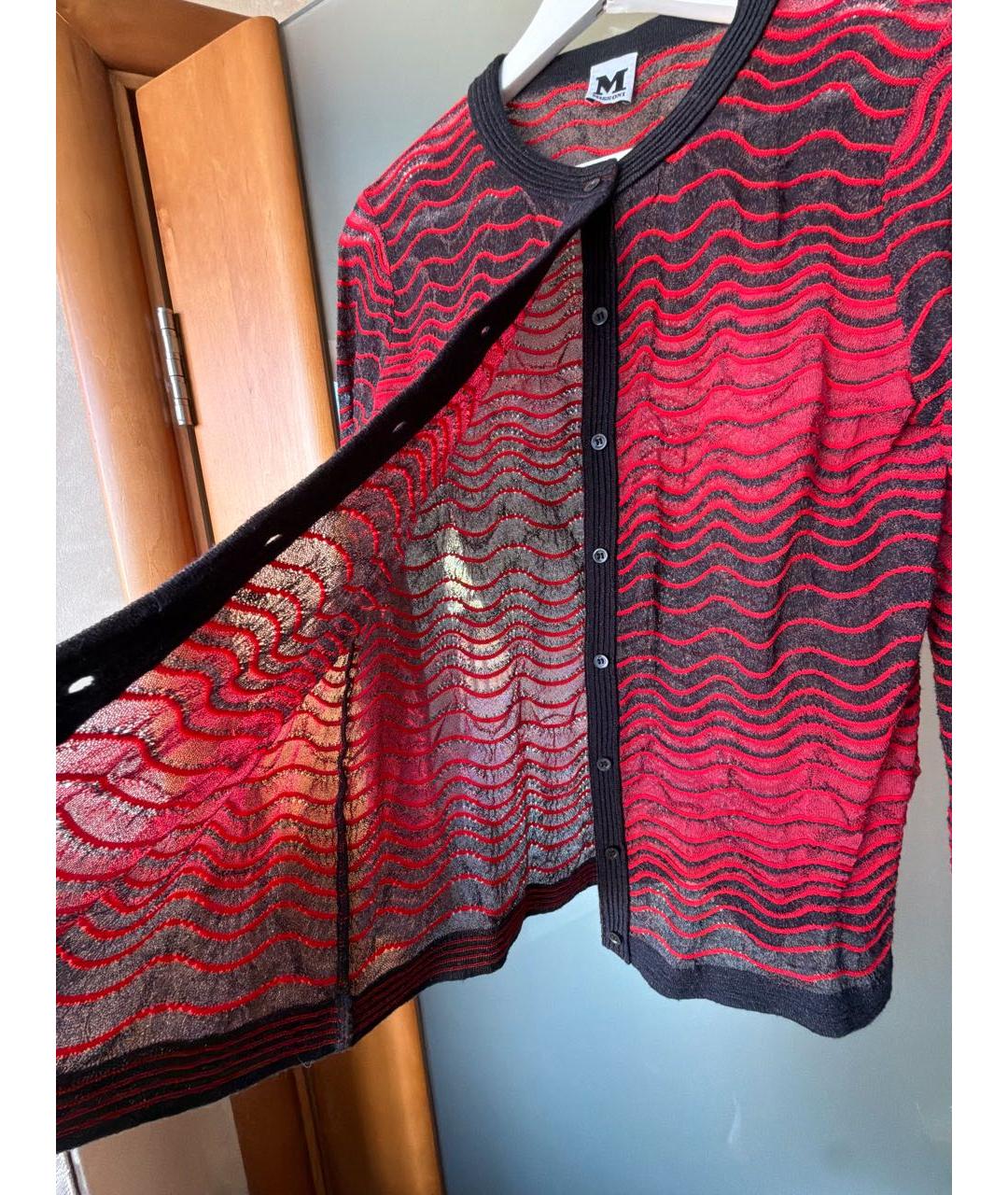 MISSONI Красный вискозный джемпер / свитер, фото 4