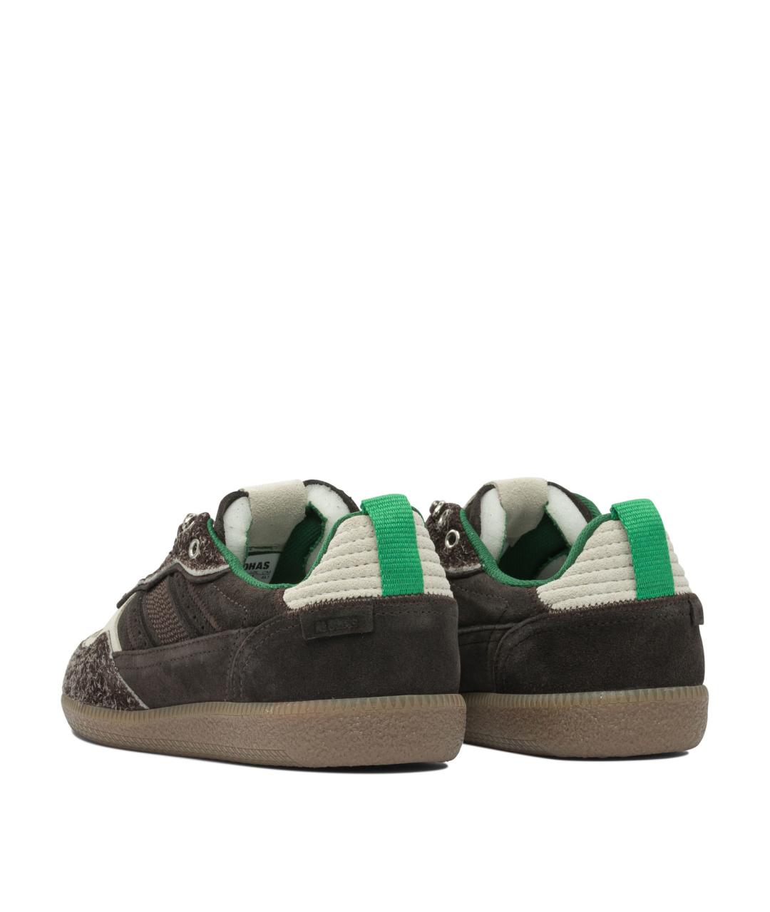 ALOHAS Коричневые кожаные кеды, фото 4