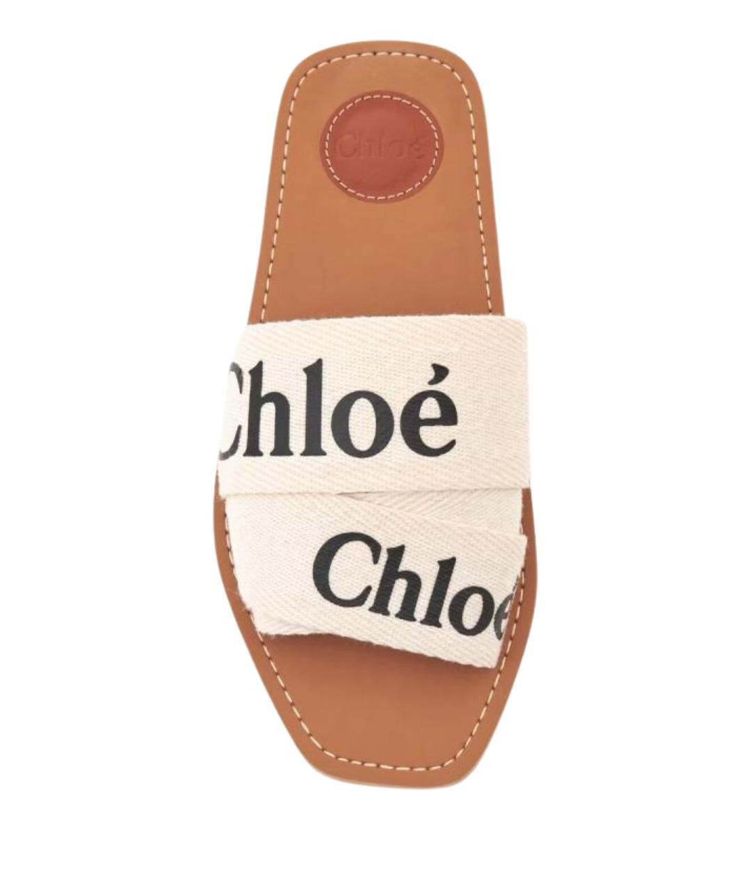 CHLOE Белые сандалии, фото 3