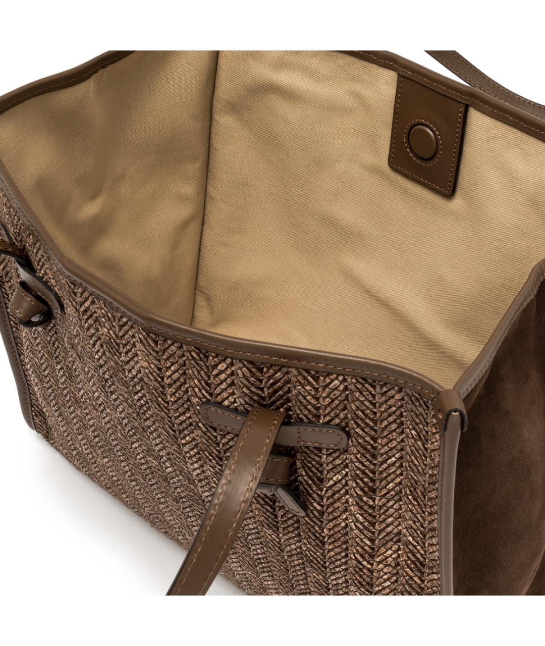 Gianni Chiarini Коричневая сумка тоут, фото 5