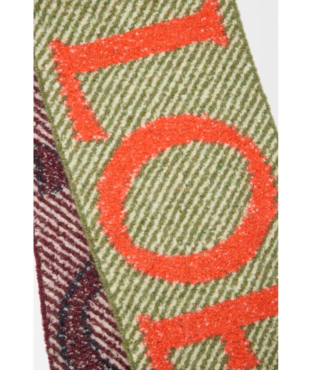 LOEWE Мульти шерстяной шарф, фото 2