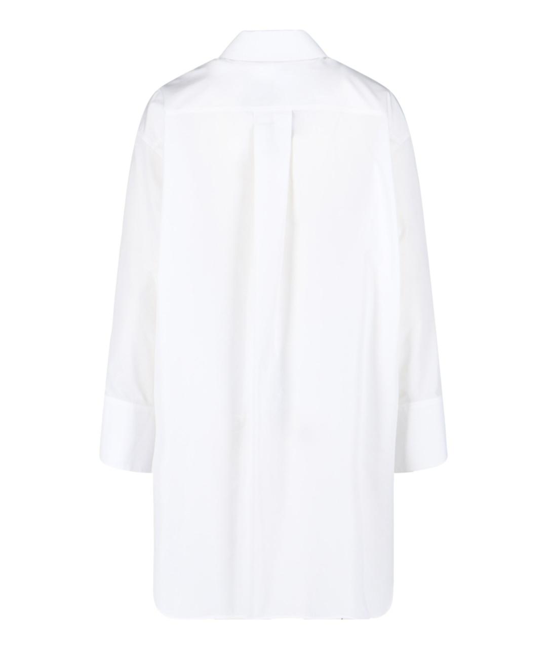 LOEWE Белое хлопковое повседневное платье, фото 2