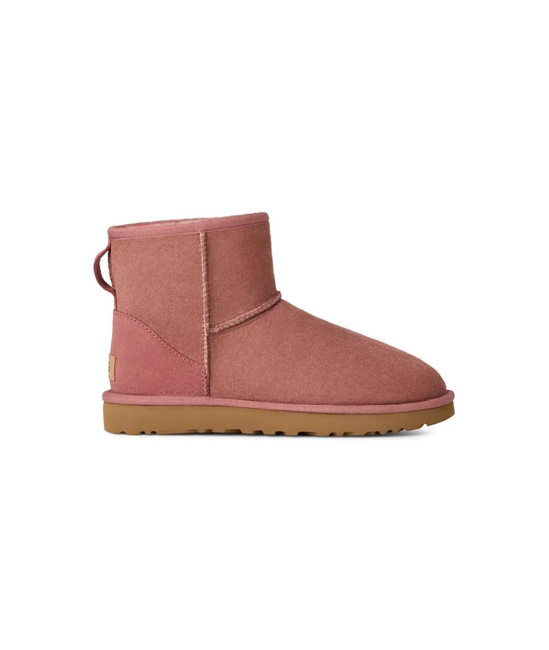 UGG AUSTRALIA Розовые замшевые ботинки, фото 1