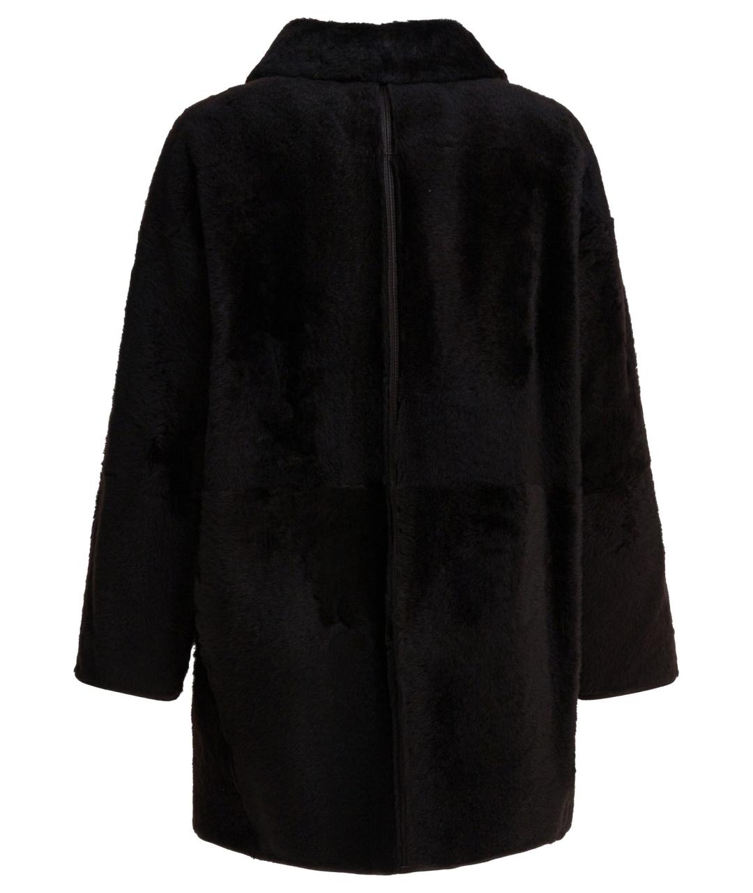 MAX MARA Коричневое меховое пальто, фото 3