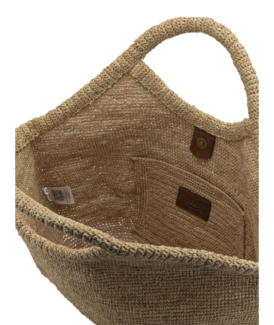 IBELIV Бежевая сумка тоут, фото 5