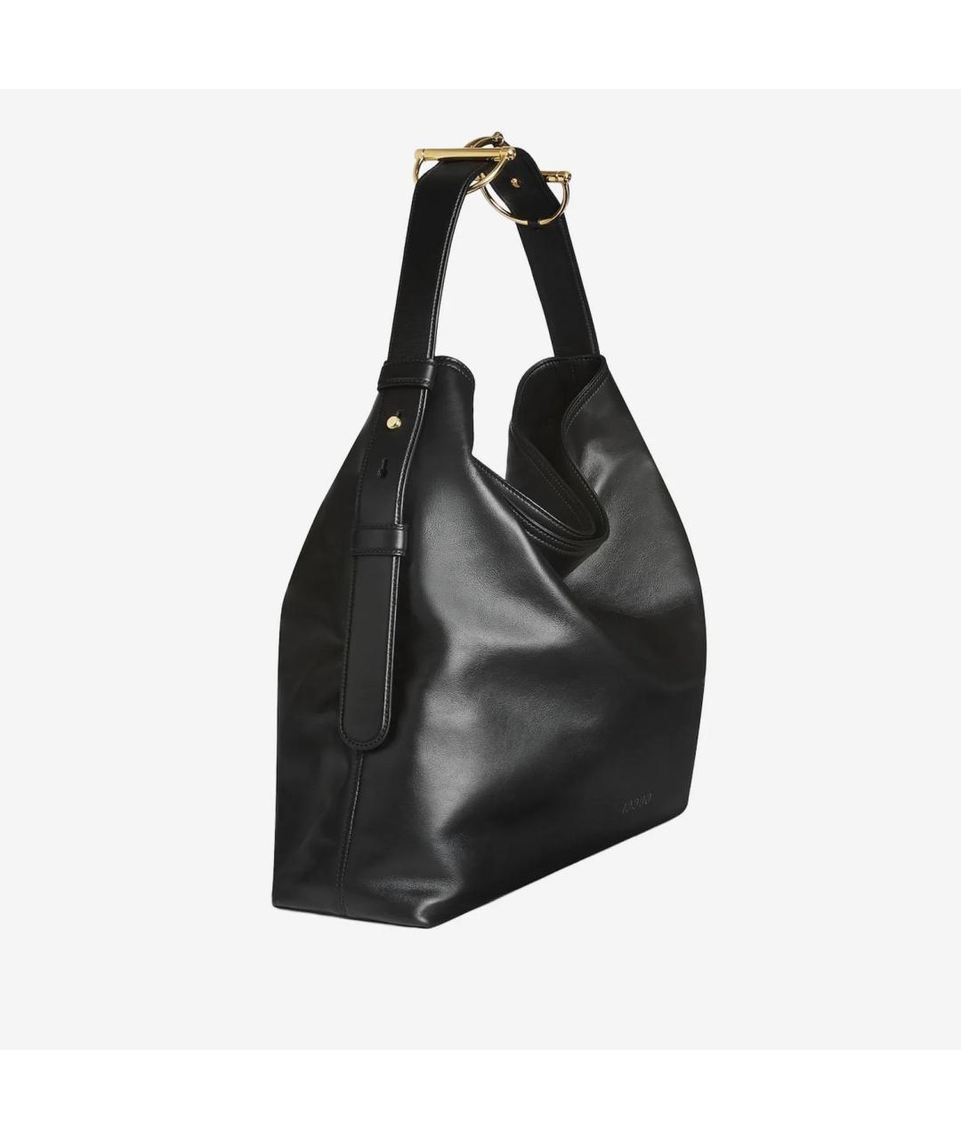 GUCCI Черная кожаная сумка с короткими ручками, фото 2