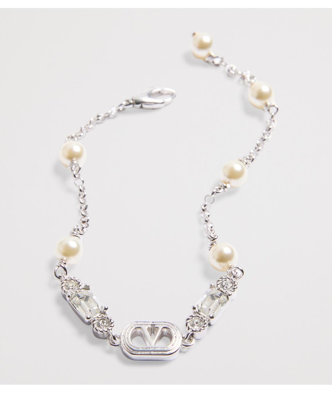 VALENTINO Серебрянный латунный браслет, фото 2