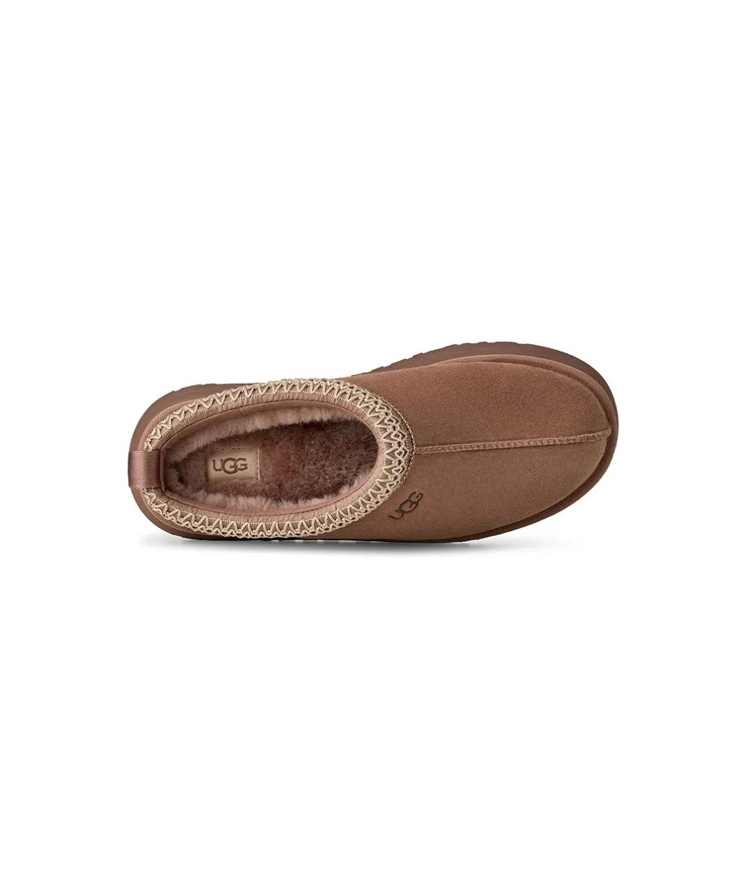 UGG AUSTRALIA Коричневые нубуковые ботинки, фото 5